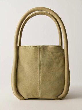 Barlow Suede Bucket Bag